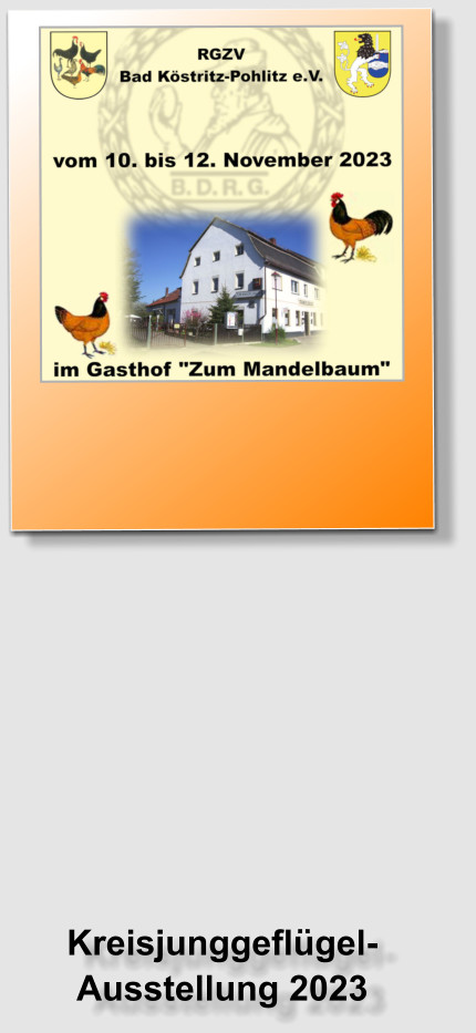 Kreisjunggeflügel-Ausstellung 2023