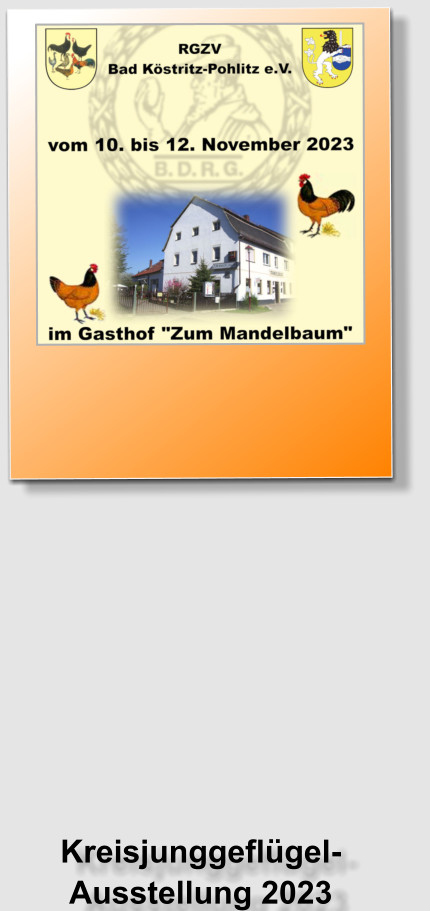 Kreisjunggeflügel-Ausstellung 2023